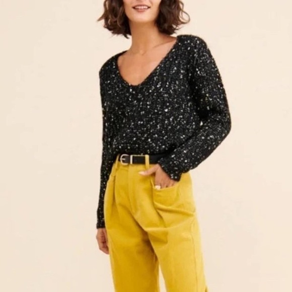 Gentle Fawn Everest Sparkle Sweater Size M - Picture 1 of 8